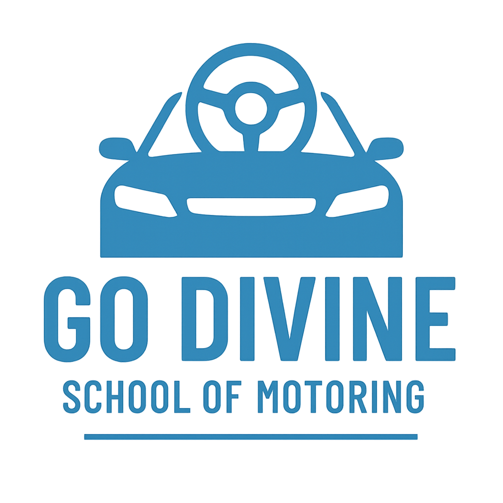 Go Divine School of Motoring Logo
